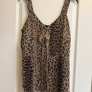 Casual Corner Leopard Print Camisole